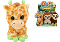 20cm Plush Wild Animal Glitter Eyes