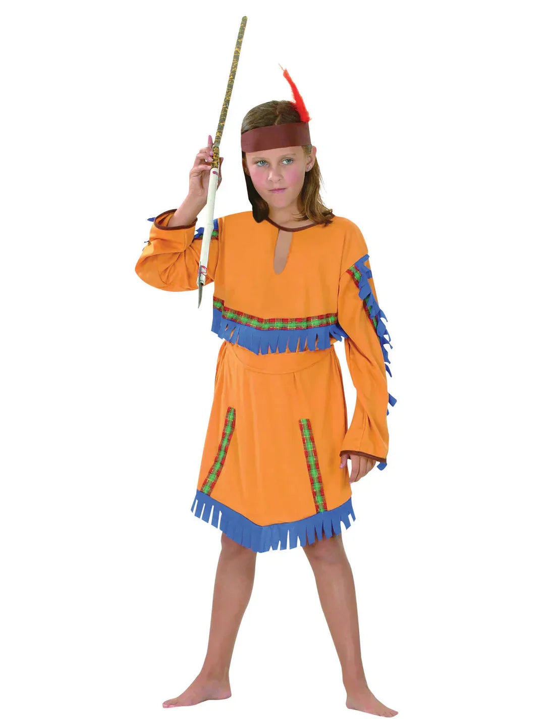 American Indian Costume (S) 110-12cm