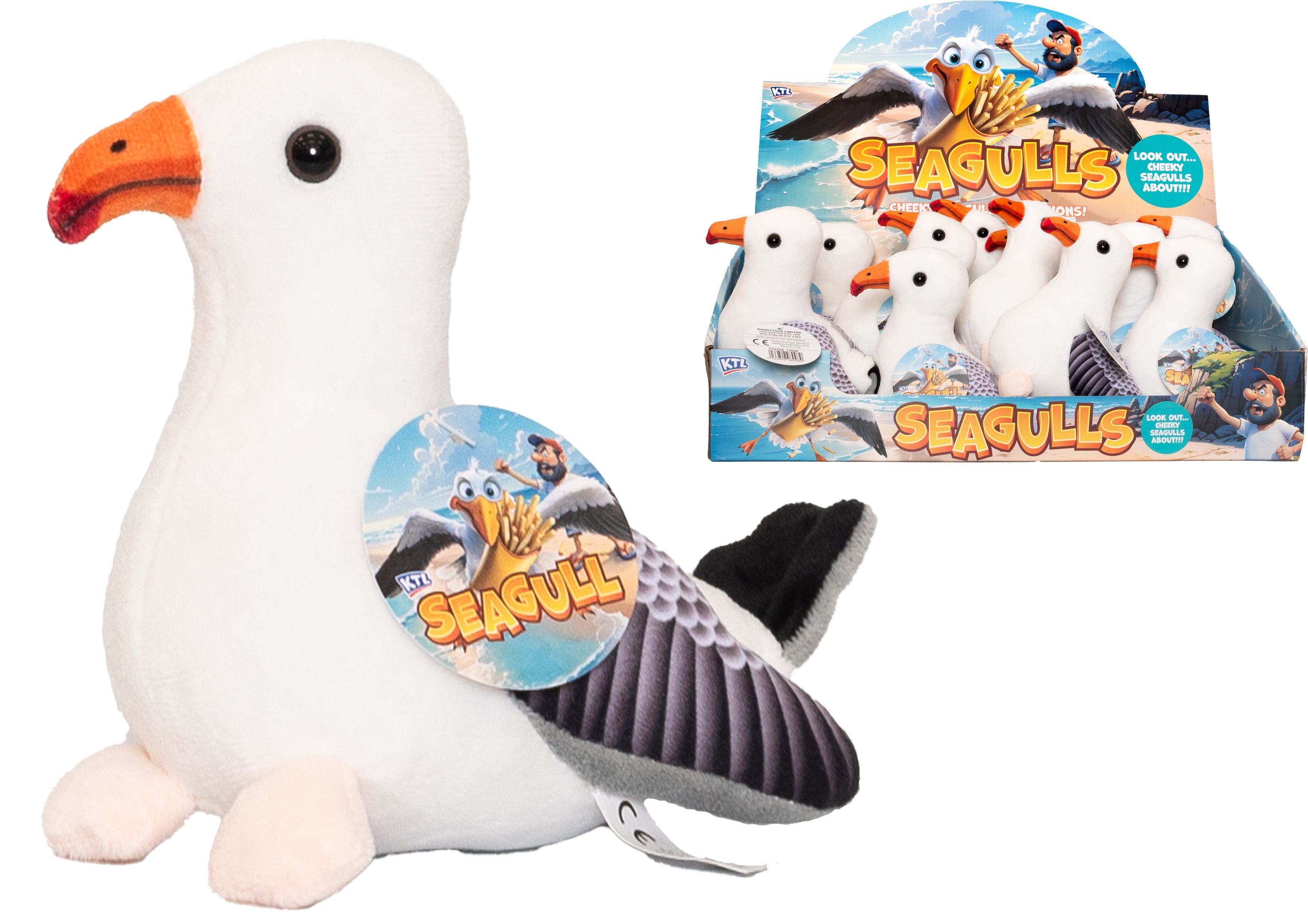 14cm Plush Seagulls